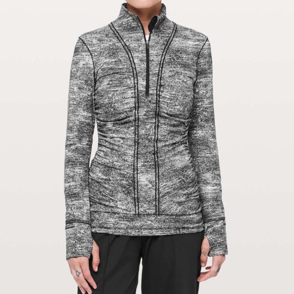 Lululemon Women’s Cypress Kiss 1/2 Zip Long Sleeve Pullover EB - Size 4 - Picture 2 of 13